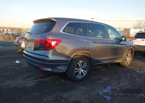 2017 Honda Pilot Ex from USA, damaged, VIN 5FNYF6H4XHB037209